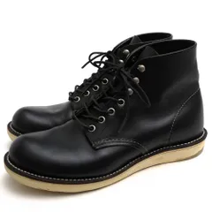 レッドウィング／RED WING ワークブーツ シューズ 靴 メンズ 男性 男性用 レザー 革 本革 ブラック 黒  8165 Classic Work 6inch Round Toe クラシックワーク IRISH SETTER アイリッシュセッター プレーン