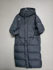 デサント ロングダウンジャケット ブラック 105