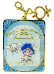 【中古】キーホルダー エターナルセーラーマーキュリー×シナモロール 「劇場版 美少女戦士セーラームーンCosmos×サンリオキャラクターズ シークレットチャーム」