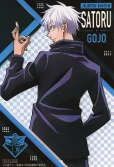 【中古】キャラカード 五条悟 オリジナルブロマイド 「呪術廻戦×セブンイレブン」 セブンイレブンアプリキャンペーン 銀バッジ 当選品