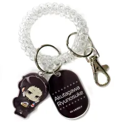 【中古】キーホルダー 芥川龍之介 「文豪ストレイドッグス×極楽湯・RAKU SPA 銭湯へようこそ ～ポートマフィア休息編～ トレーディングロッカーキー風キーホルダー ミニキャラver.」