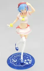【中古】フィギュア レム タイクレオンライン限定カラー＆にっこりVer. 「Re：ゼロから始まる異世界生活」 プレシャスフィギュア レム ～マリンルックver.～ タイトーオンラインクレーン限定