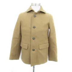 アーバンリサーチ URBAN RESEARCH ステンカラーコート ミドル丈 ウール 40 L 茶色 ブラウン /HO13