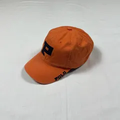 90s POLO SPORT polo Spellout p ロゴ ベースボールキャップ 帽子