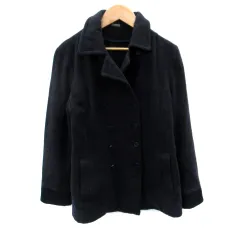 ジャーナルスタンダード JOURNAL STANDARD Pコート ピーコート ショート丈 ウール 紺 ネイビー /SM19