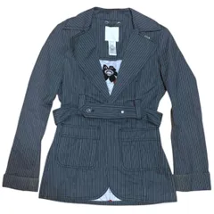 平成ファッション DIESEL ジャケット ストライプ Y2K