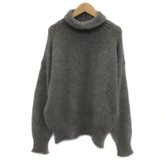 ビーミングバイビームス B:MING LIFE STORE by BEAMS ニット セーター 長袖 タートルネック ウール混 グレー /YS5
