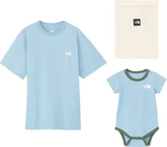 ザ・ノース・フェイス THE NORTH FACE アウトドア CRショートスリーブティー&ベビーロンパースセット CR S/S Tee & Baby Rompers Set 親子お揃い セット シェア 男の子 女の子  NTM12312 SE スティブル