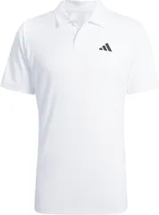アディダス adidas テニス クラブ テニス ポロシャツ 半袖シャツ トップス ウェア メンズ 男性用 テニスウェア 試合着 練習着 移動着 着替え 部活動 クラブ サークル トレーニング  KUE69 JD8636 ホワイト