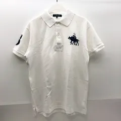 U.S.POLO ASSN メンズ半袖ポロシャツ ホワイト サイズM ユーエスポロアッスン SGMT10-9335