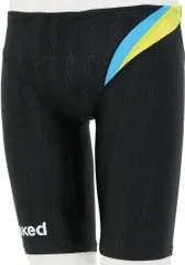 ジャケッド Jaked スイミング ジェイエラスティコ EB ハーフスパッツ メンズ キッズ ジュニア 子供 男子 ボーイズ 水着 水泳 競泳 プール スイム レース クラブ FINA承認 初心者  820038 2 イエロー