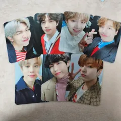 7枚まとめ スエ밤 ミニ トレカ ミニ フォトカード bts 防弾