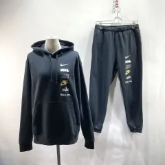 ナイキ クラブ フリース セットアップ ブラック 上下セット L ヴィンテージ