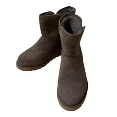 UGG アグ ムートンブーツ ショート ブラウン レディース 22cm【Z1745】