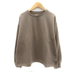 コーエン coen トレーナー スウェット 裏起毛 F グレージュ /YK1