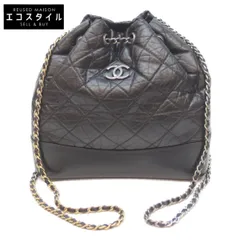 CHANEL シャネル 28番 A94485 黒 ｴｲｼﾞﾄﾞｶｰﾌｽｷﾝ ｶﾞﾌﾞﾘｴﾙ ｽﾓｰﾙ ﾊﾞｯｸﾞﾊﾟｯｸ