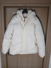 アイボリー ボア ダウンㅡXS