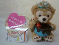 東京ディズニーシー HEARTWARMING DAYS2020 ぬいぐるみストラップ ダッフィー イチゴケーキ持ち 2020