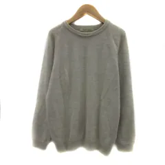 ジャーナルスタンダード JOURNAL STANDARD ニット カットソー 長袖 ラウンドネック 無地 M ライトベージュ /YS25