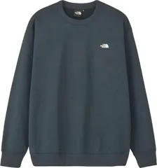 ザ・ノース・フェイス THE NORTH FACE アウトドア スモールロゴヘザースウェットクルー メンズ 長袖 トップス 軽量 吸湿 プルオーバー 普段着 シンプル キャンプ 部屋着 刺繍ロゴ入り イージーケア 洗濯簡単  NT625 UN アーバンネイビー