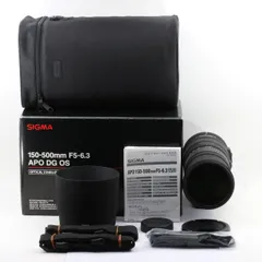 ☆実用品☆シグマ SIGMA 150-500mm F5-6.3 APO DG OS HSM CANON キヤノン