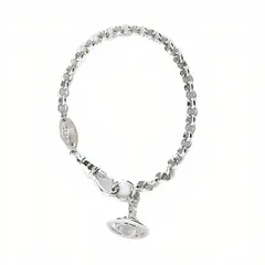 【ギフト対応可】ヴィヴィアンウエストウッド VIVIENNE WESTWOOD ブレスレット NEW PETITE ORB BRACELET ニュー・プチ・オーブ・ブレスレット シルバー レディース おしゃれ 人気 ブランド 誕生日 記念 プレゼント 送料無料