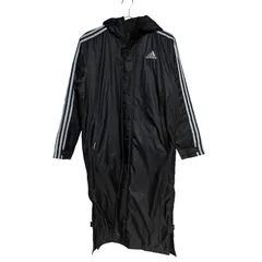  adidas アディダス ベンチ コート アウター スポーツ ウェア フットサル メンズ M【RE344】