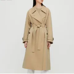 ユニクロ　UNIQLO トレンチコート　ユニセックス　　Aライン　ベルト付き　タグ付き未使用
