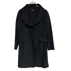 MADAM JOCONDE マダムジョコンダ コート ジャケット アウター ブラック レディース 40【RE344】