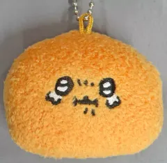 【中古】キーホルダー もぐらコロッケ(泣) 「自分ツッコミくま×ちいかわ なんか小さくてかわいやつ ナガノマーケット 鈴入りおかおマスコット」