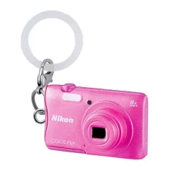 【中古】ストラップ COOLPIX S3700 ピンク 「Nikon めじるしアクセサリー」