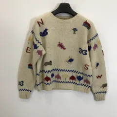 エルエルビーン L.L.Bean 80-90s パータン ニット レディース L