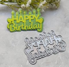 カッティングダイ＊Happy Birthday - メルカリ