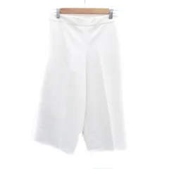 ロペピクニック ROPE Picnic ガウチョパンツ ワイドパンツ 七分丈 38 M オフホワイト /HO17