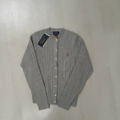 (新品) ポロラルフローレン ケーブル ニット カーディガン 実寸55 55半
