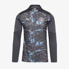 【送料無料・匿名配送】Puma プーマ マンチェスターシティ 24/25 ドリル トップ 灰 新品 正規品 24/25最新モデル ハーフジップ