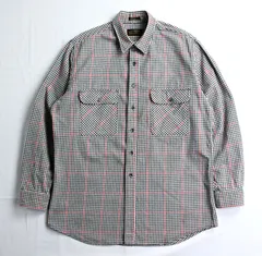 80s エディーバウアー ビンテージ フランネルシャツ XXLサイズ相当 マッキンリークロス