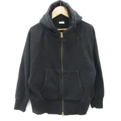 アーバンリサーチ ドアーズ URBAN RESEARCH DOORS ジャケット パーカー ミドル丈 ダブルジップ One ブラック 黒 /YM35