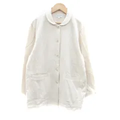 マックレガー マクレガー McGREGOR ジャケット ラウンドカラー ミドル丈 無地 L ライトベージュ /HO3