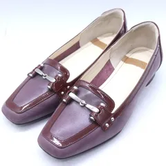 リーガル ローファーパンプス ブランド シューズ 靴 日本製 レディース 22.5サイズ ワインレッド REGAL 【中古】