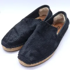 アグ スリッポン ボア ブランド シューズ 靴 黒 メンズ 25サイズ ブラック UGG 【中古】