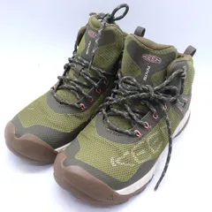 キーン トレッキングブーツ アウトドア ブランド シューズ 靴 レディース 25サイズ グリーン KEEN 【中古】のサムネイル