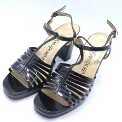 イヴサンローラン サンダル ハイヒール ブランド 靴 黒 レディース 34サイズ ブラック YVES SAINT LAURENT 【中古】のサムネイル
