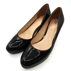 コールハーン パンプス シューズ プラットフォーム ブランド 靴 黒 レディース 6Bサイズ ブラック COLE HAAN 【中古】