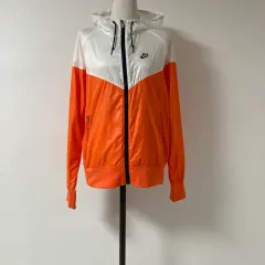 ナイキ ジップアップツートンフーディーウィンドブレーカー M ホホ店舗