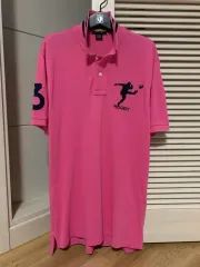 ポロラルフローレン ラグビーライン PKシャツ M