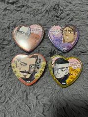 ゴールデンカムイ　愛です　ハート缶バッジ　4個セット