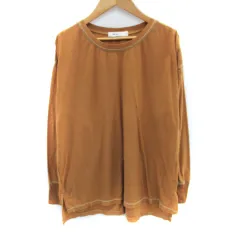 ニコアンド Niko and.. Tシャツ カットソー 長袖 ラウンドネック L ベージュ /SM5