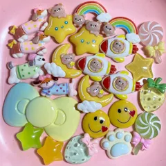 No.276 デコレーションパーツ　デコパーツ　まとめ売り