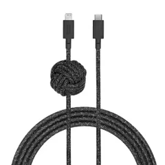 新品 NATIVE UNION [ネイティブユニオン] Night Cable USB-C to ライトニング データ同期 急速充電ケーブル [MFi認証] iPhone/iPad対応 (3メートル)(Cosmos)
